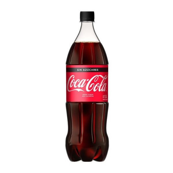 Coca Cola S/ Azucar 1,5lt