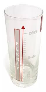 Vaso Fernet Recto Mediano 