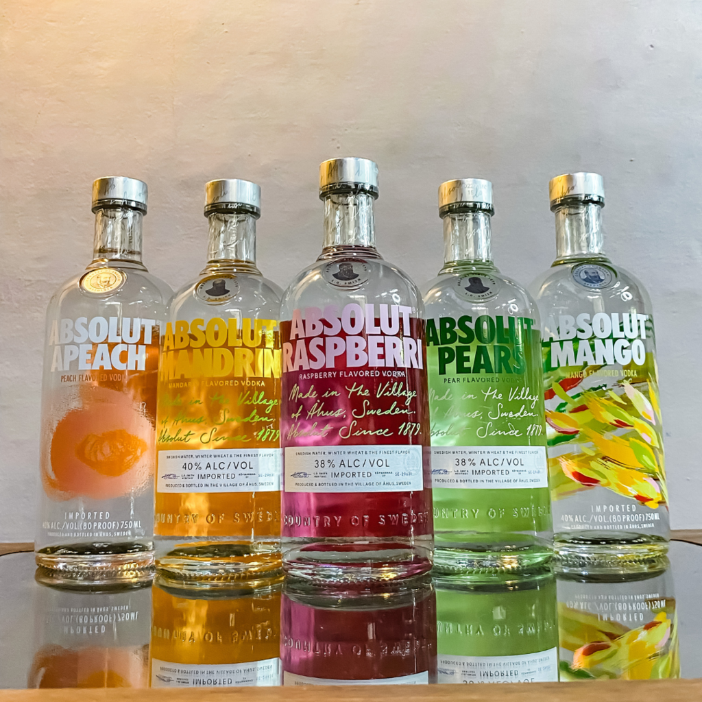 Vodka Absolut Saborizado