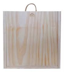 Caja Madera x 3 Divisiones