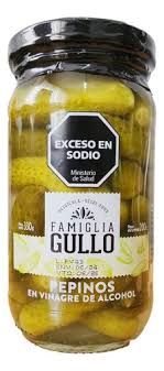 Gullo Pepinos en Vinagre 330gr