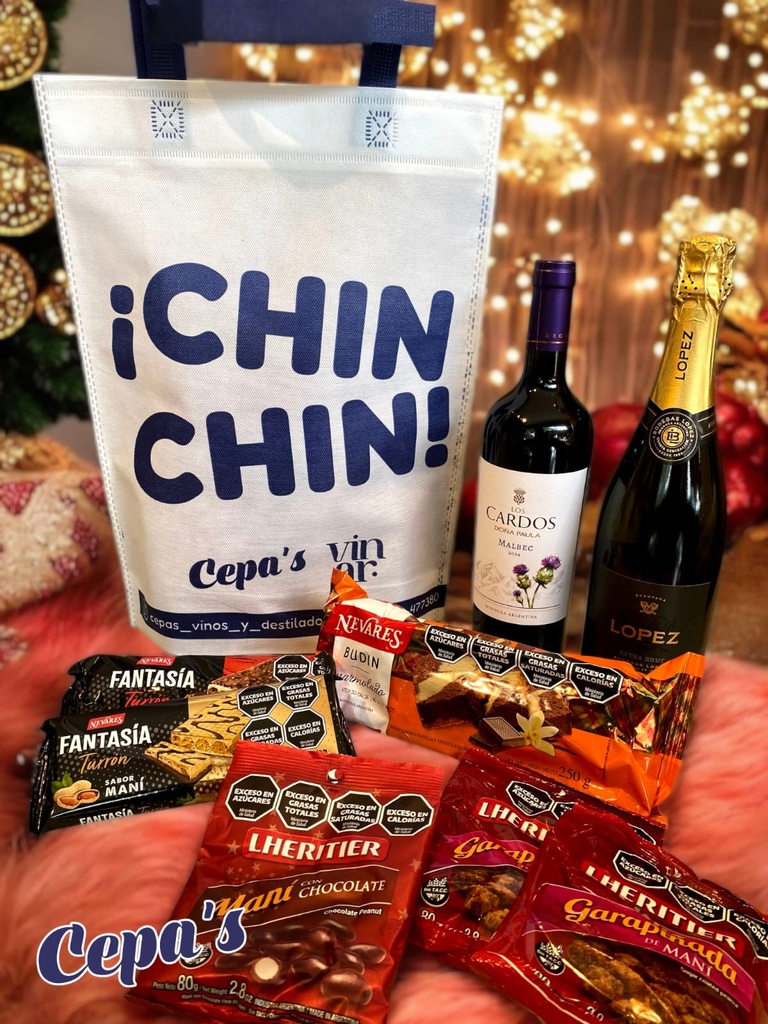 Eco Bolsa Navideña N°2