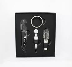 [Crystak rock] Caja x 4 Accesorios p/Vino