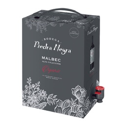Piedra Negra Bag in box 3L  - Malbec